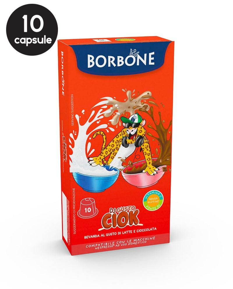 10 Capsule Borbone Dj Gusto Ciok – Compatibile Nespresso 10 Capsule Borbone Dj Gusto Ciok – Compatibile Nespresso