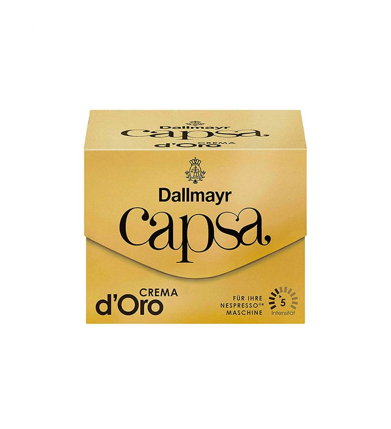 10 Capsule Aluminiu Dallmayr Capsa Crema d'Oro – Compatibile Nespresso 10 Capsule Aluminiu Dallmayr Capsa Crema d'Oro – Compatibile Nespresso