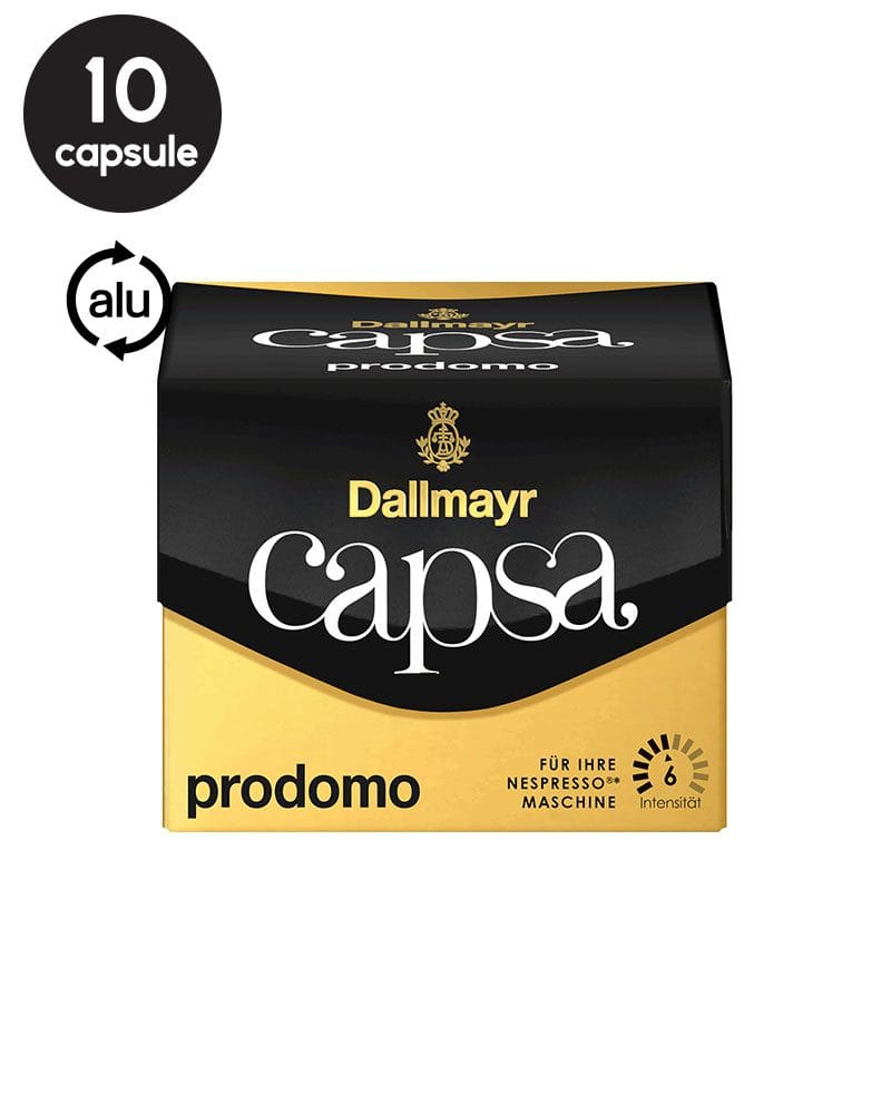 10 Capsule Aluminiu Dallmayr Capsa Prodomo – Compatibile Nespresso 10 Capsule Aluminiu Dallmayr Capsa Prodomo – Compatibile Nespresso