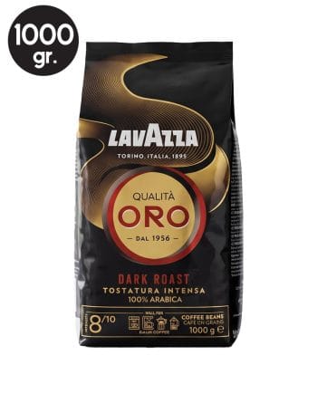 Cafea Boabe Lavazza Qualita Oro Dark Roast 1kg