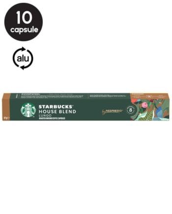10 Capsule Starbucks House Blend Lungo - Compatibile Nespresso 10 Capsule Starbucks House Blend Lungo - Compatibile Nespresso