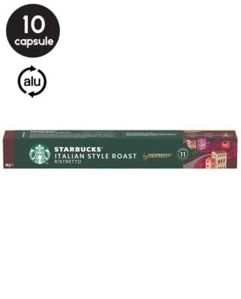 10 Capsule Starbucks Italian Style Roast - Compatibile Nespresso 10 Capsule Starbucks Italian Style Roast - Compatibile Nespresso