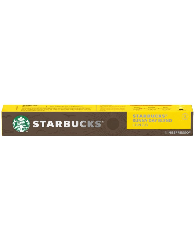 10 Capsule Starbucks Sunny Day Blend Lungo - Compatibile Nespresso 10 Capsule Starbucks Sunny Day Blend Lungo - Compatibile Nespresso