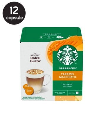 12 (6+6) Capsule Starbucks Caramel Macchiato - Compatibile Dolce Gusto 12 (6+6) Capsule Starbucks Caramel Macchiato - Compatibile Dolce Gusto