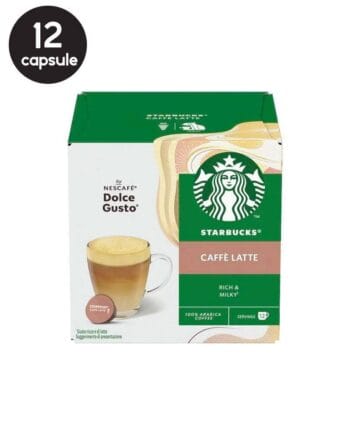 12 Capsule Starbucks Caffe Latte - Compatibile Dolce Gusto 12 Capsule Starbucks Caffe Latte - Compatibile Dolce Gusto