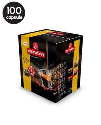 100 Capsule Covim Granbar - Compatibile Lavazza Firma