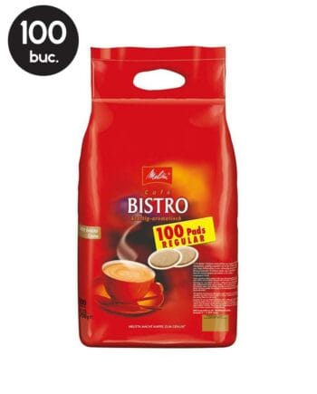 100 Paduri Melitta Bistro Regular - Compatibile Senseo