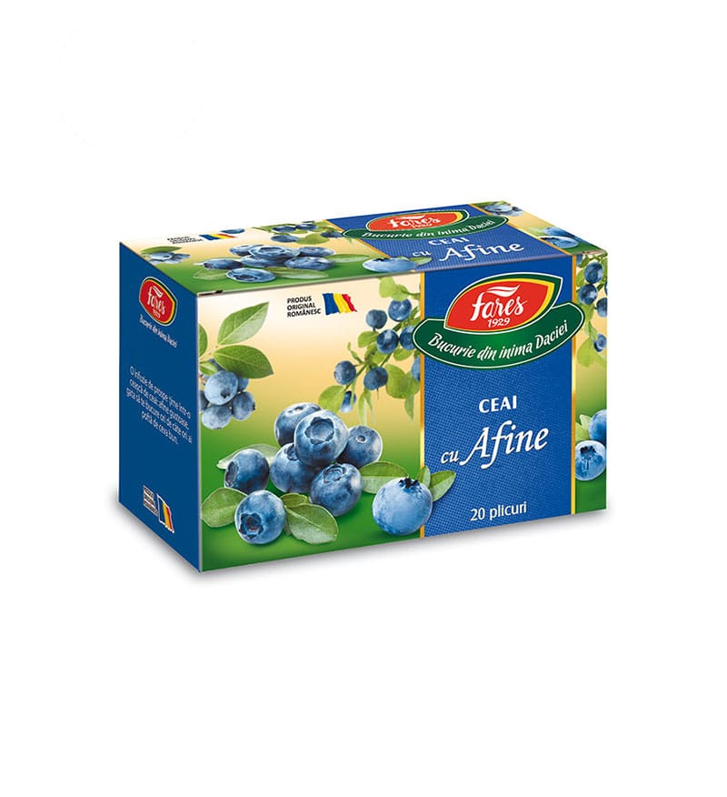 20 Plicuri Ceai cu Afine - Fares 20 Plicuri Ceai cu Afine - Fares