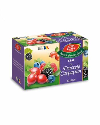 20 Plicuri Ceai cu Fructele Carpatilor - Fares