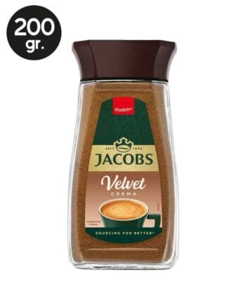 Cafea Instant Jacobs Velvet Crema 200 gr. Cafea Instant Jacobs Velvet Crema 200 gr.