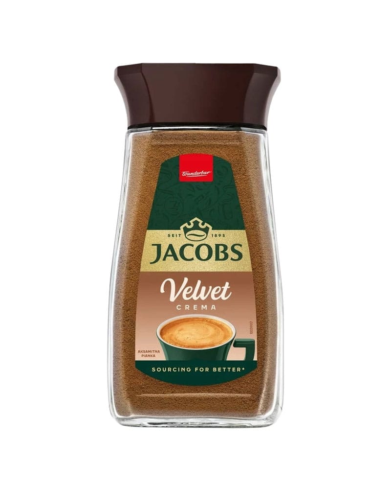 Cafea Instant Jacobs Velvet Crema 200 gr. Cafea Instant Jacobs Velvet Crema 200 gr.