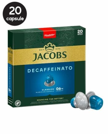 20 Capsule Jacobs Decaffeinato Classico - Compatibile Nespresso 20 Capsule Jacobs Decaffeinato Classico - Compatibile Nespresso