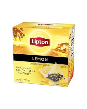 20 Plicuri Ceai Negru cu Lamaie - Lipton