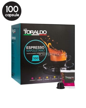 100 Capsule Caffe Toraldo Miscela Classica - Compatibile Cafissimo / Caffitaly / BeanZ 100 Capsule Caffe Toraldo Miscela Classica - Compatibile Cafissimo / Caffitaly / BeanZ