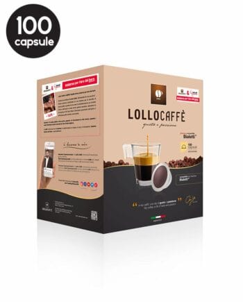 100 Capsule Lollo Caffe Espresso Nero - Compatibile Bialetti Mokespresso 100 Capsule Lollo Caffe Espresso Nero - Compatibile Bialetti Mokespresso