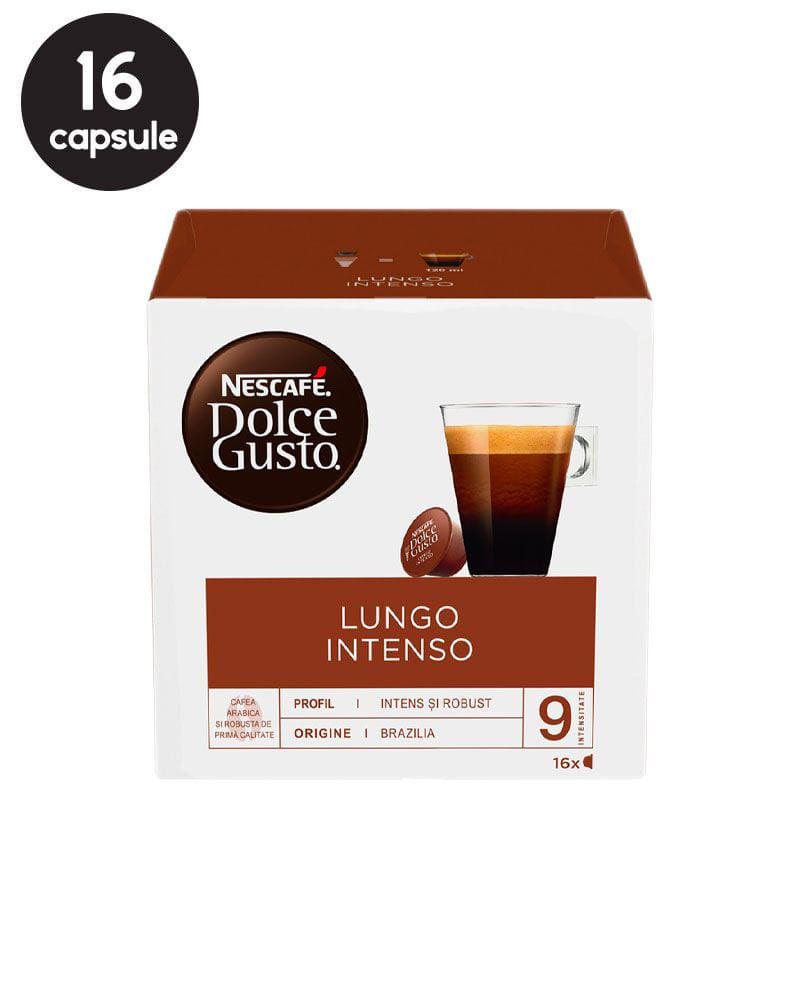 16 Capsule Nescafe Dolce Gusto Lungo Intenso 16 Capsule Nescafe Dolce Gusto Lungo Intenso