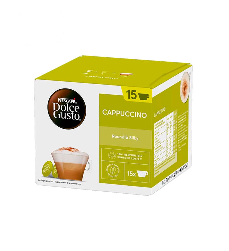 Cappuccino, 30 capsule pentru Nescafé Dolce Gusto* Cappuccino, 30 capsule pentru Nescafé Dolce Gusto*