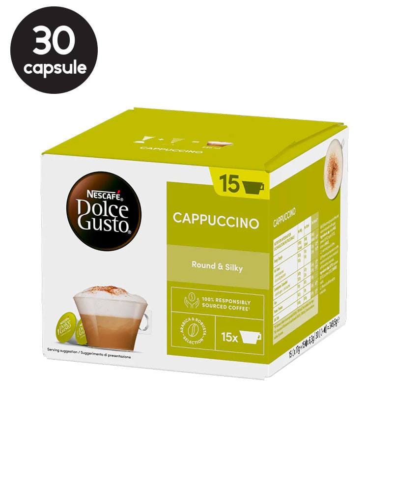 Cappuccino, 30 capsule pentru Nescafé Dolce Gusto* Cappuccino, 30 capsule pentru Nescafé Dolce Gusto*