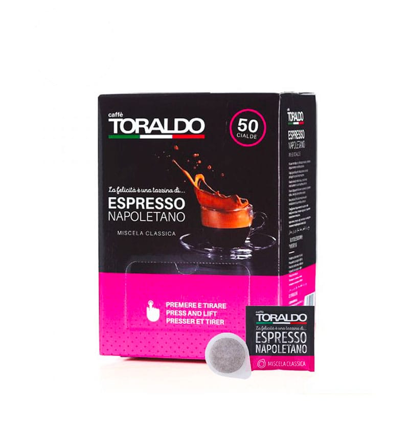 50 Paduri Caffe Toraldo Miscela Classica - Compatibile ESE44 50 Paduri Caffe Toraldo Miscela Classica - Compatibile ESE44