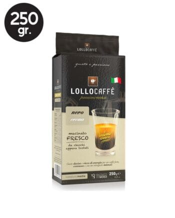 Cafea Macinata Lollo Caffe Nero Crema 250gr Cafea Macinata Lollo Caffe Nero Crema 250gr