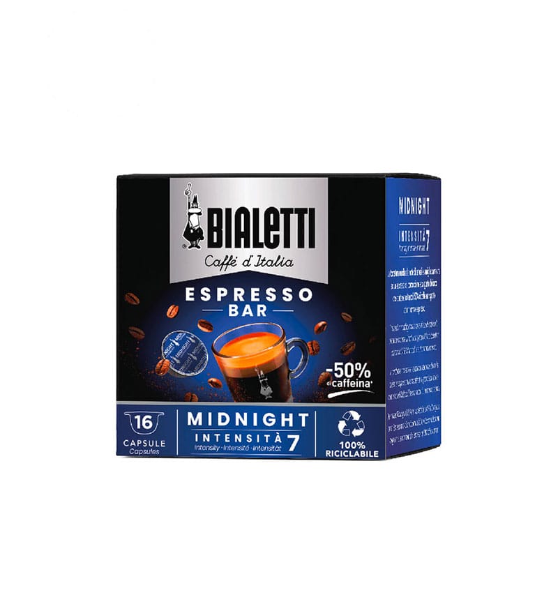 16 Capsule Bialetti Espresso Midnight 16 Capsule Bialetti Espresso Midnight