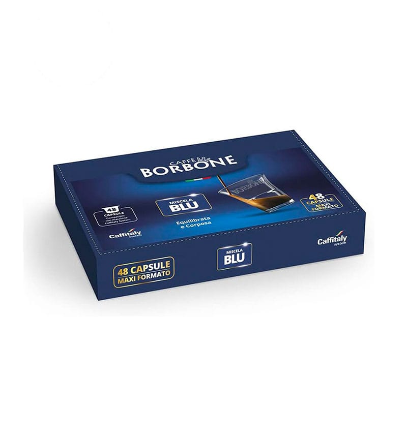 48 Capsule Borbone Miscela Blu - Compatibile Cafissimo / Caffitaly / BeanZ 48 Capsule Borbone Miscela Blu - Compatibile Cafissimo / Caffitaly / BeanZ