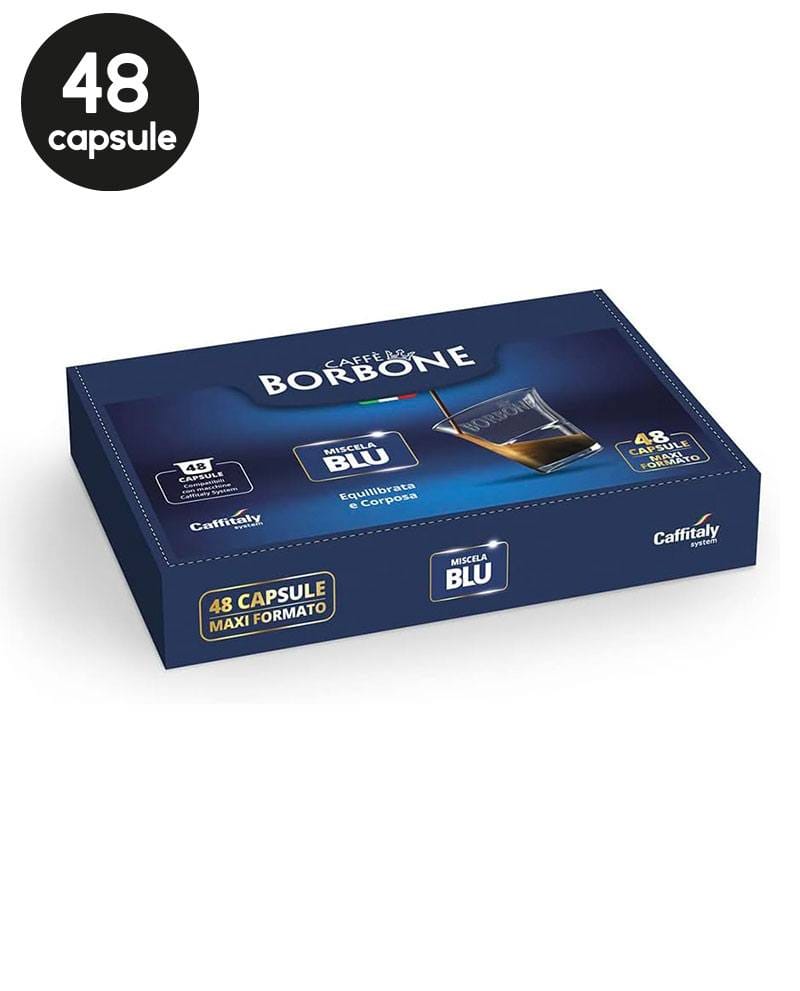 48 Capsule Borbone Miscela Blu - Compatibile Cafissimo / Caffitaly / BeanZ 48 Capsule Borbone Miscela Blu - Compatibile Cafissimo / Caffitaly / BeanZ
