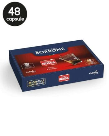 48 Capsule Borbone Miscela Rossa - Compatibile Cafissimo / Caffitaly / BeanZ 48 Capsule Borbone Miscela Rossa - Compatibile Cafissimo / Caffitaly / BeanZ