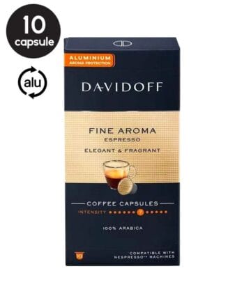 10 Capsule Aluminiu Davidoff Espresso Fine Aroma – Compatibile Nespresso 10 Capsule Aluminiu Davidoff Espresso Fine Aroma – Compatibile Nespresso