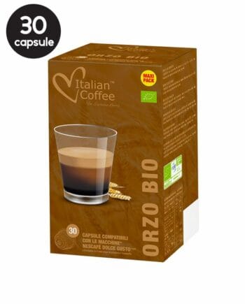 30 Capsule Italian Coffee Orz Biologic - Compatibile Dolce Gusto 30 Capsule Italian Coffee Orz Biologic - Compatibile Dolce Gusto