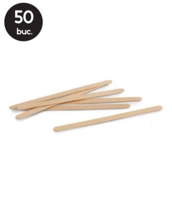 Set 50 palete din lemn pentru cafea ambalate individual 9 cm