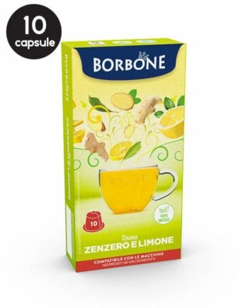 10 Capsule Borbone Ceai Ghimbir Si Lamaie – Compatibile Nespresso