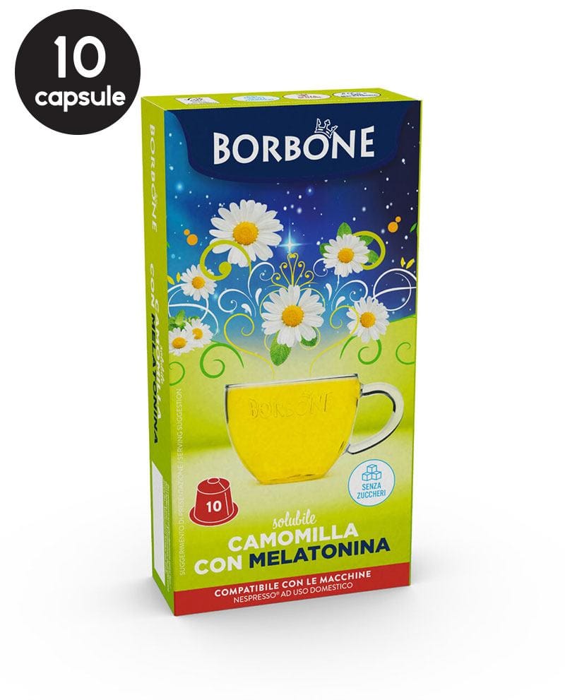 10 Capsule Borbone Ceai Musetel cu Melatonina – Compatibile Nespresso 10 Capsule Borbone Ceai Musetel cu Melatonina – Compatibile Nespresso