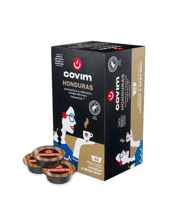48 Capsule Covim Honduras - Compatibile A Modo Mio 48 Capsule Covim Honduras - Compatibile A Modo Mio