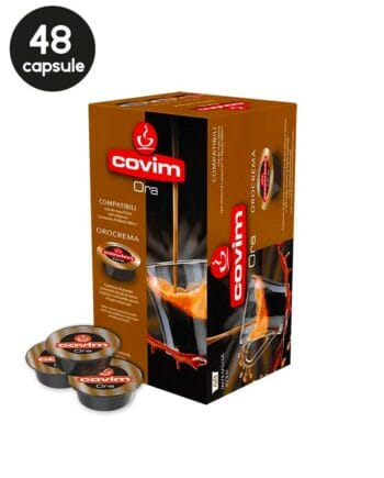 48 Capsule Covim Ora Orocrema - Compatibile A Modo Mio