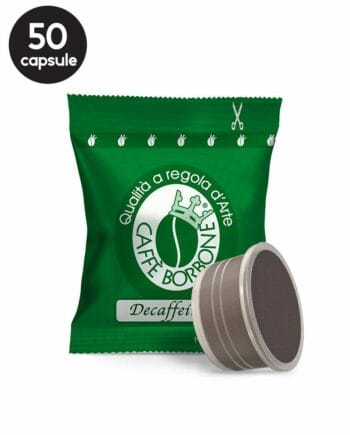 50 Capsule Borbone Espresso Miscela Dek – Compatibile Espresso Point