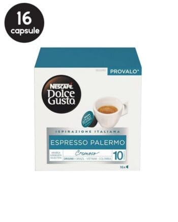 16 Capsule Nescafe Dolce Gusto Espresso Palermo