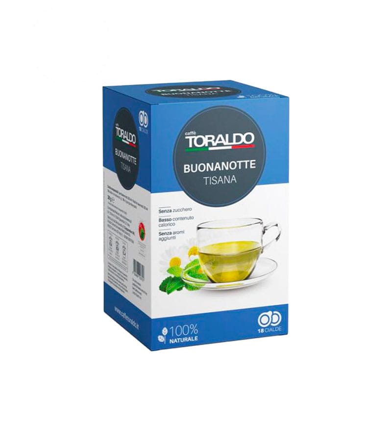 18 Paduri Caffe Toraldo Ceai Buona Notte - Compatibile ESE44 18 Paduri Caffe Toraldo Ceai Buona Notte - Compatibile ESE44