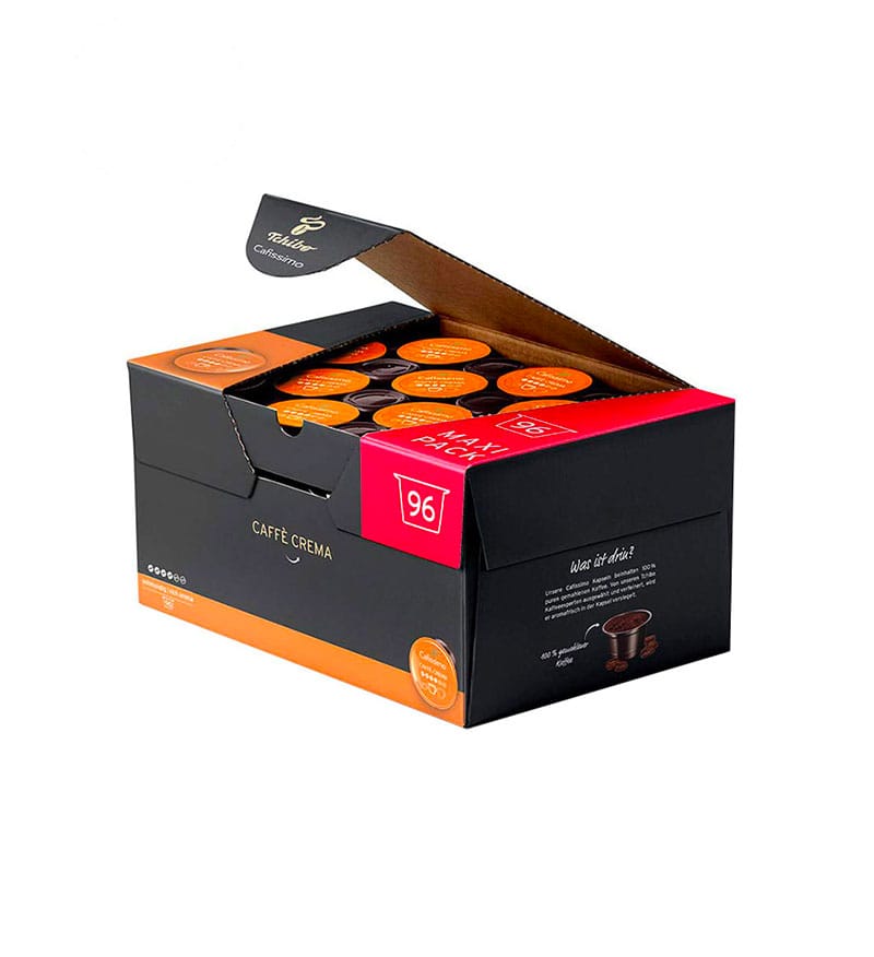 96 Capsule Maxi Pack Tchibo Cafissimo Caffe Crema Rich Aroma 96 Capsule Maxi Pack Tchibo Cafissimo Caffe Crema Rich Aroma