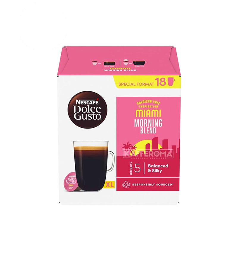 18 Capsule Nescafe Dolce Gusto Miami Morning Blend 18 Capsule Nescafe Dolce Gusto Miami Morning Blend