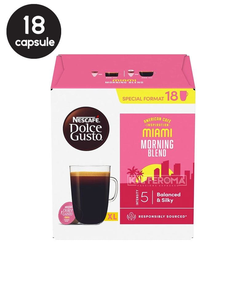 18 Capsule Nescafe Dolce Gusto Miami Morning Blend 18 Capsule Nescafe Dolce Gusto Miami Morning Blend