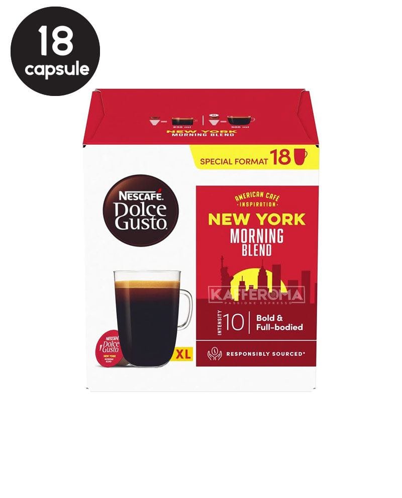 18 Capsule Nescafe Dolce Gusto New York Morning Blend 18 Capsule Nescafe Dolce Gusto New York Morning Blend