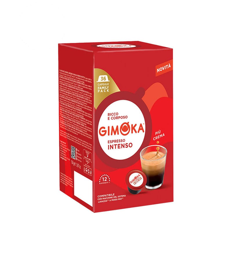 36 Capsule Gimoka Intenso – Compatibile A Modo Mio 36 Capsule Gimoka Intenso – Compatibile A Modo Mio