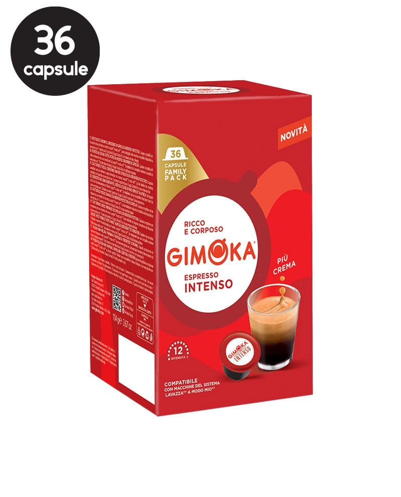 36 Capsule Gimoka Intenso – Compatibile A Modo Mio 36 Capsule Gimoka Intenso – Compatibile A Modo Mio
