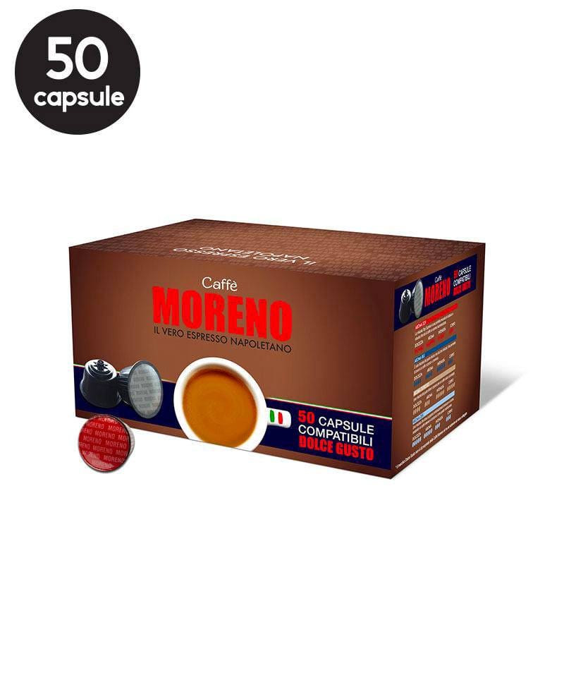 50 Capsule Caffe Moreno Aroma Top - Compatibile Dolce Gusto 50 Capsule Caffe Moreno Aroma Top - Compatibile Dolce Gusto