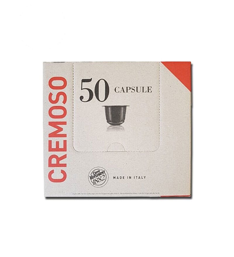 50 Capsule Caffe Vergnano Espresso Cremoso - Compatibile Nespresso 50 Capsule Caffe Vergnano Espresso Cremoso - Compatibile Nespresso