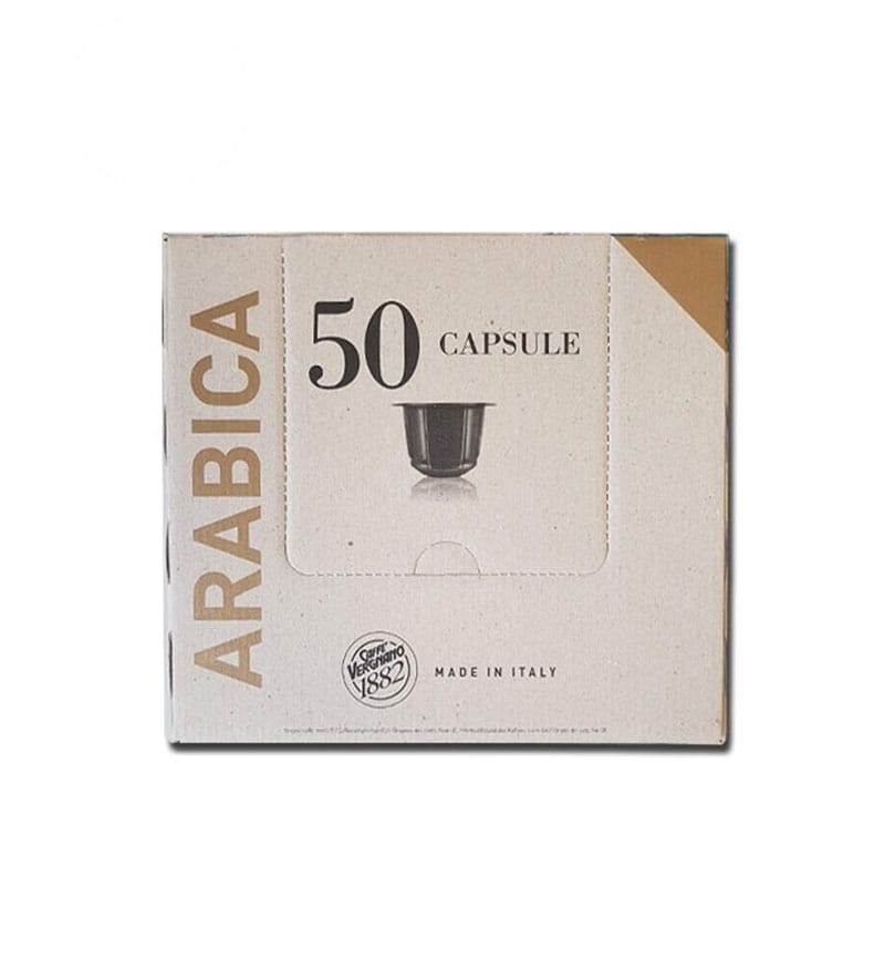 50 Capsule Caffe Vergnano Espresso Oro Arabica - Compatibile Nespresso 50 Capsule Caffe Vergnano Espresso Oro Arabica - Compatibile Nespresso