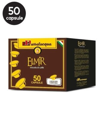 50 Capsule Passalacqua Miscela Elmir - Compatibile A Modo Mio 50 Capsule Passalacqua Miscela Elmir - Compatibile A Modo Mio