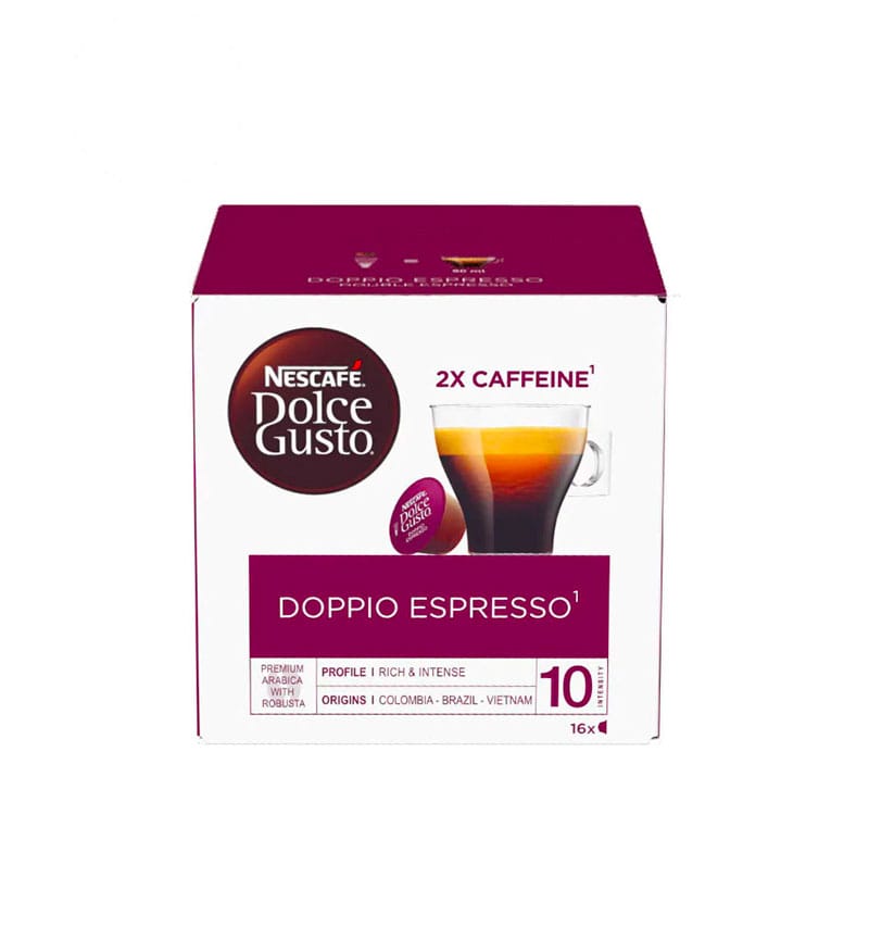 16 Capsule Nescafe Dolce Gusto Doppio Espresso 16 Capsule Nescafe Dolce Gusto Doppio Espresso