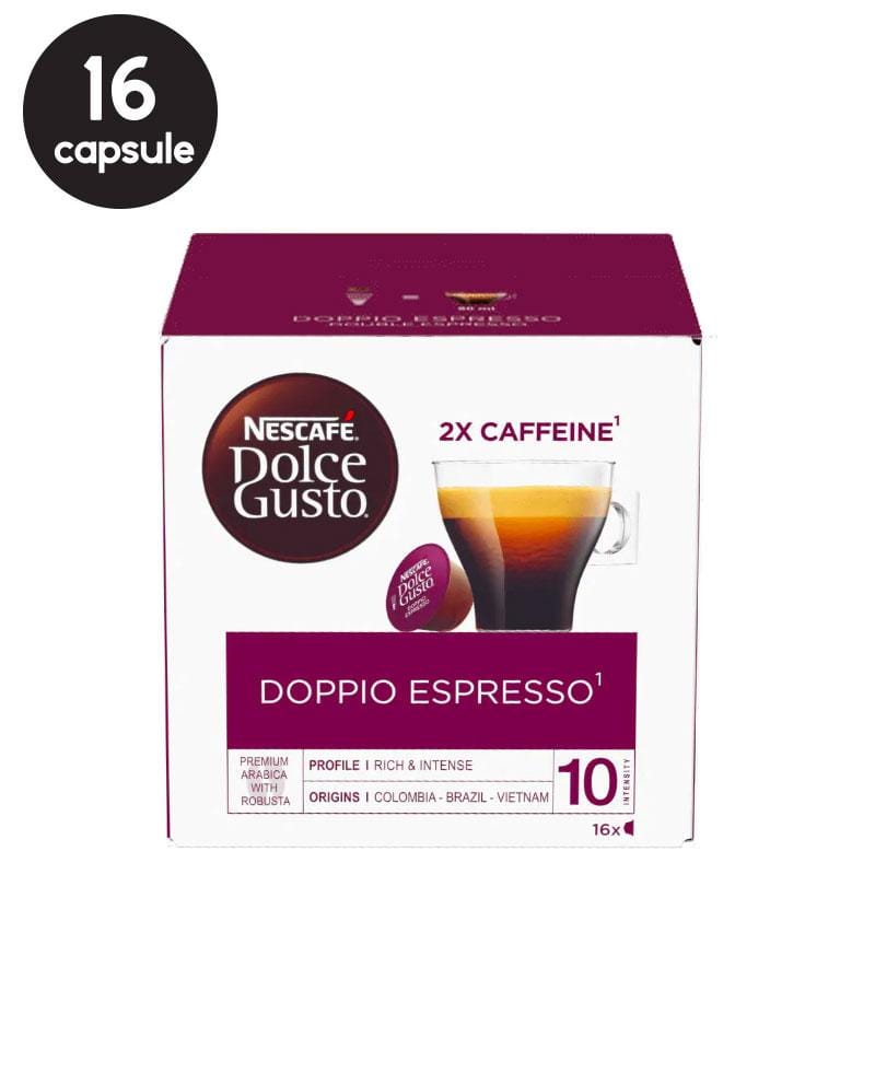 16 Capsule Nescafe Dolce Gusto Doppio Espresso 16 Capsule Nescafe Dolce Gusto Doppio Espresso